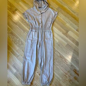 NWT Zara Girls Hooded Utility Jumper